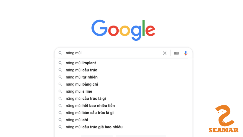 Google search box 